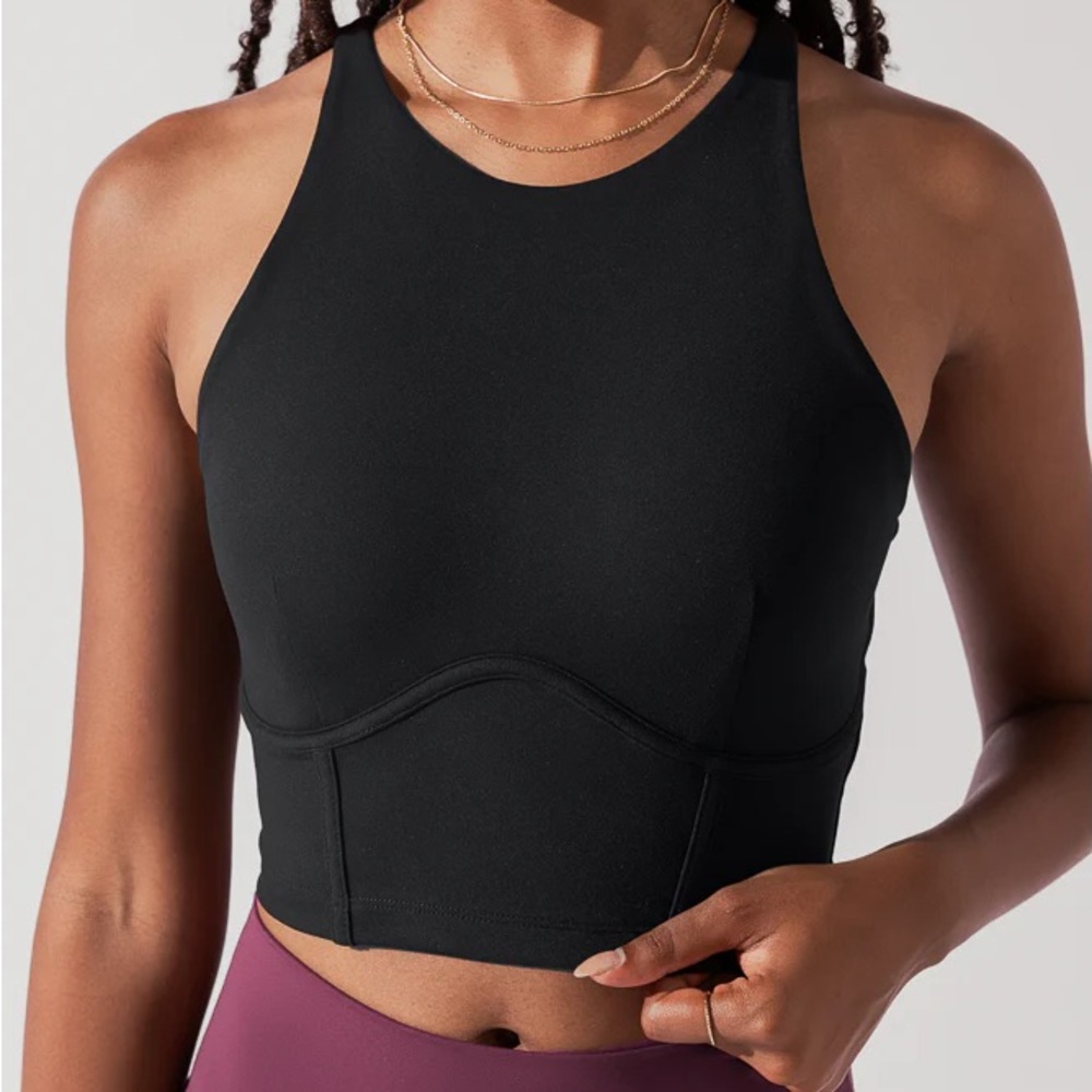 NWT POPFLEX Cleo Corset Crop Bralette